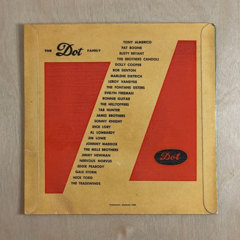 Billy Vaughn And His Orchestra – Sail Along Silvery Moon – back cover