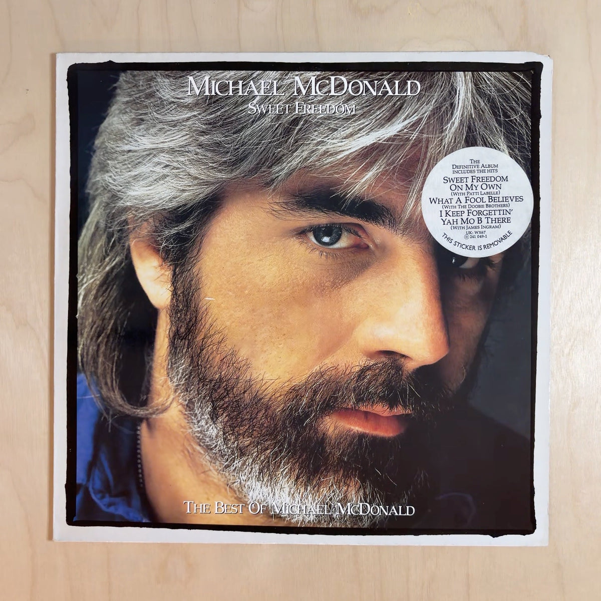 Michael McDonald – Sweet Freedom (The Best Of Michael McDonald) – front cover