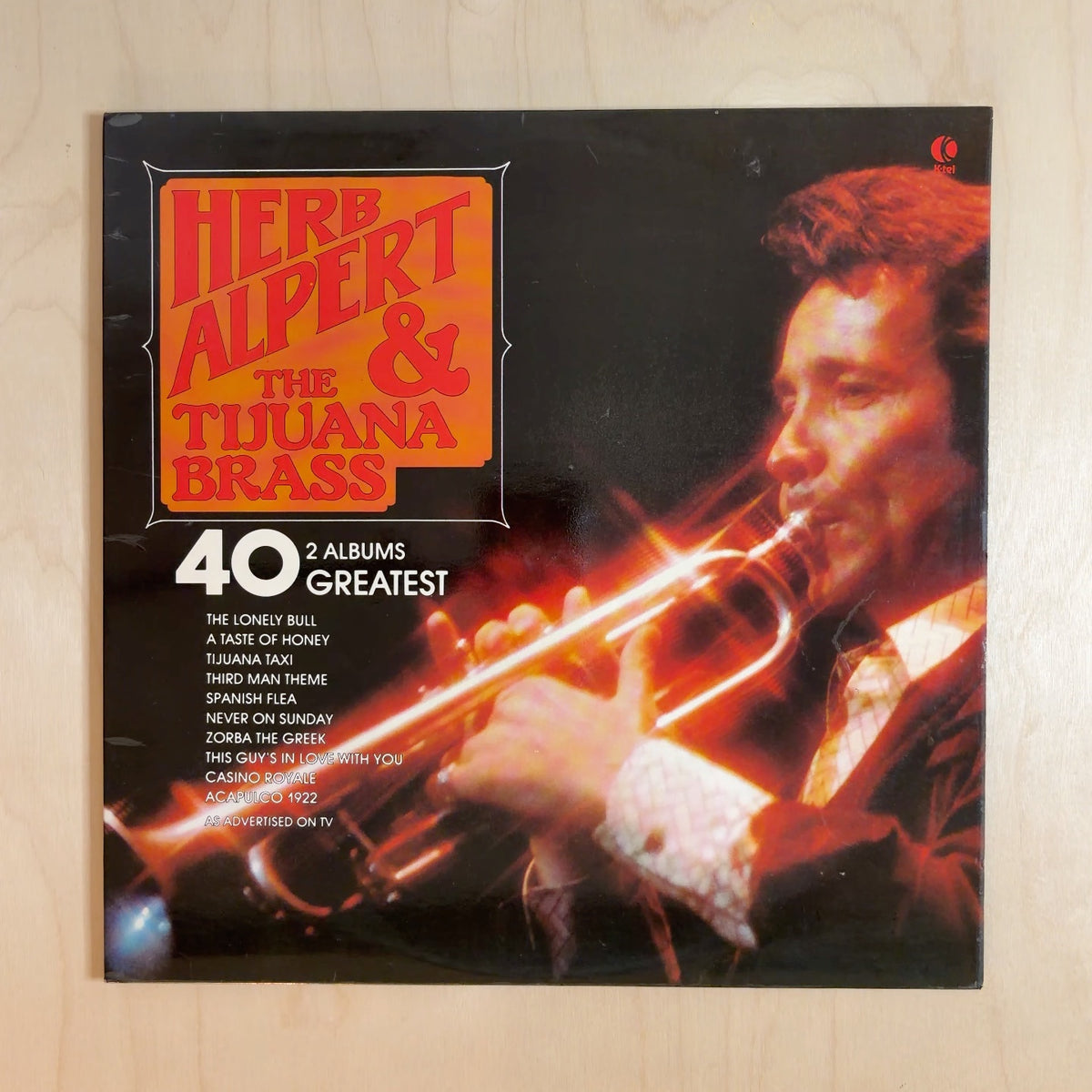 Herb Alpert & The Tijuana Brass – 40 Greatest – front cover