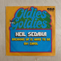 Neil Sedaka – Breaking Up Is Hard To Do / Oh! Carol – front cover