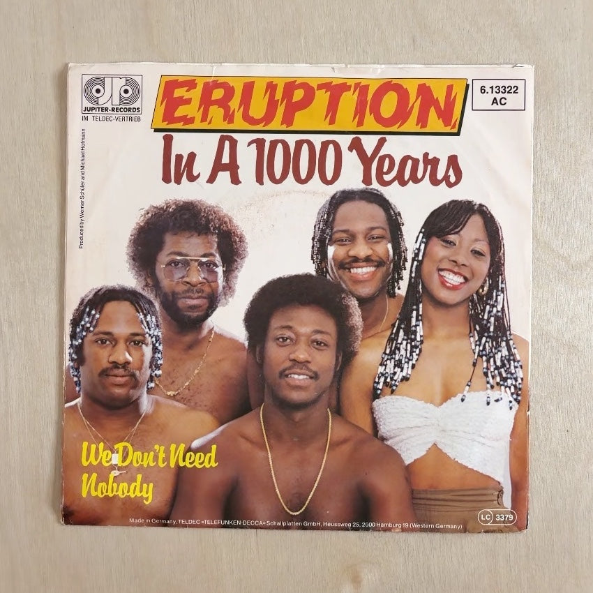Eruption – In A 1000 Years – front cover