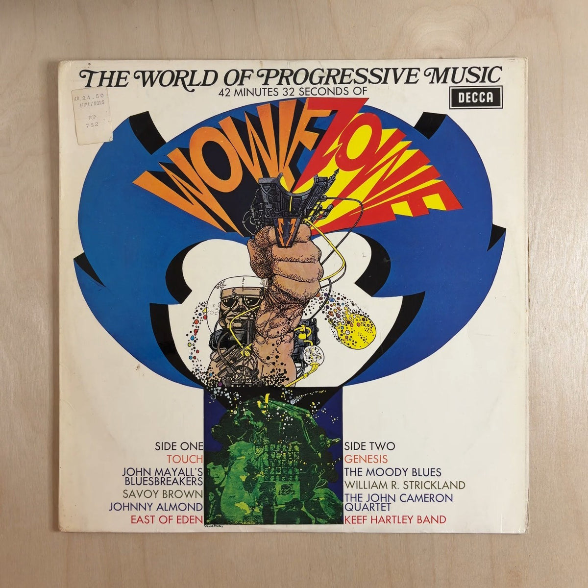 Various – The World Of Progressive Music: Wowie Zowie! – front cover