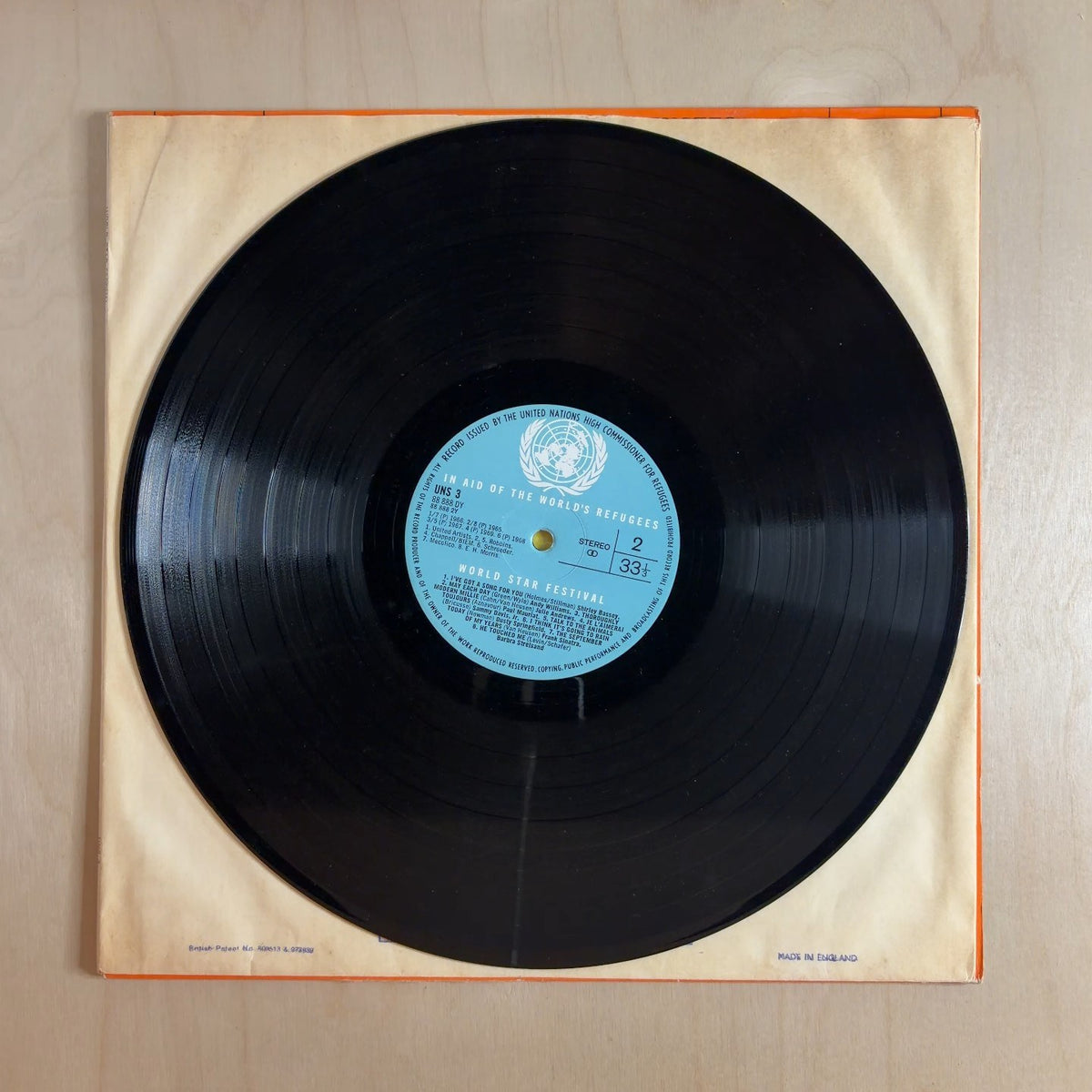 Various – World Star Festival – record label
