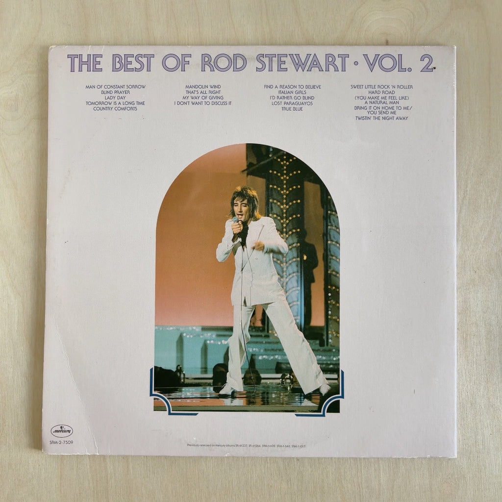 Rod Stewart – The Best Of Rod Stewart Vol. 2 – back cover