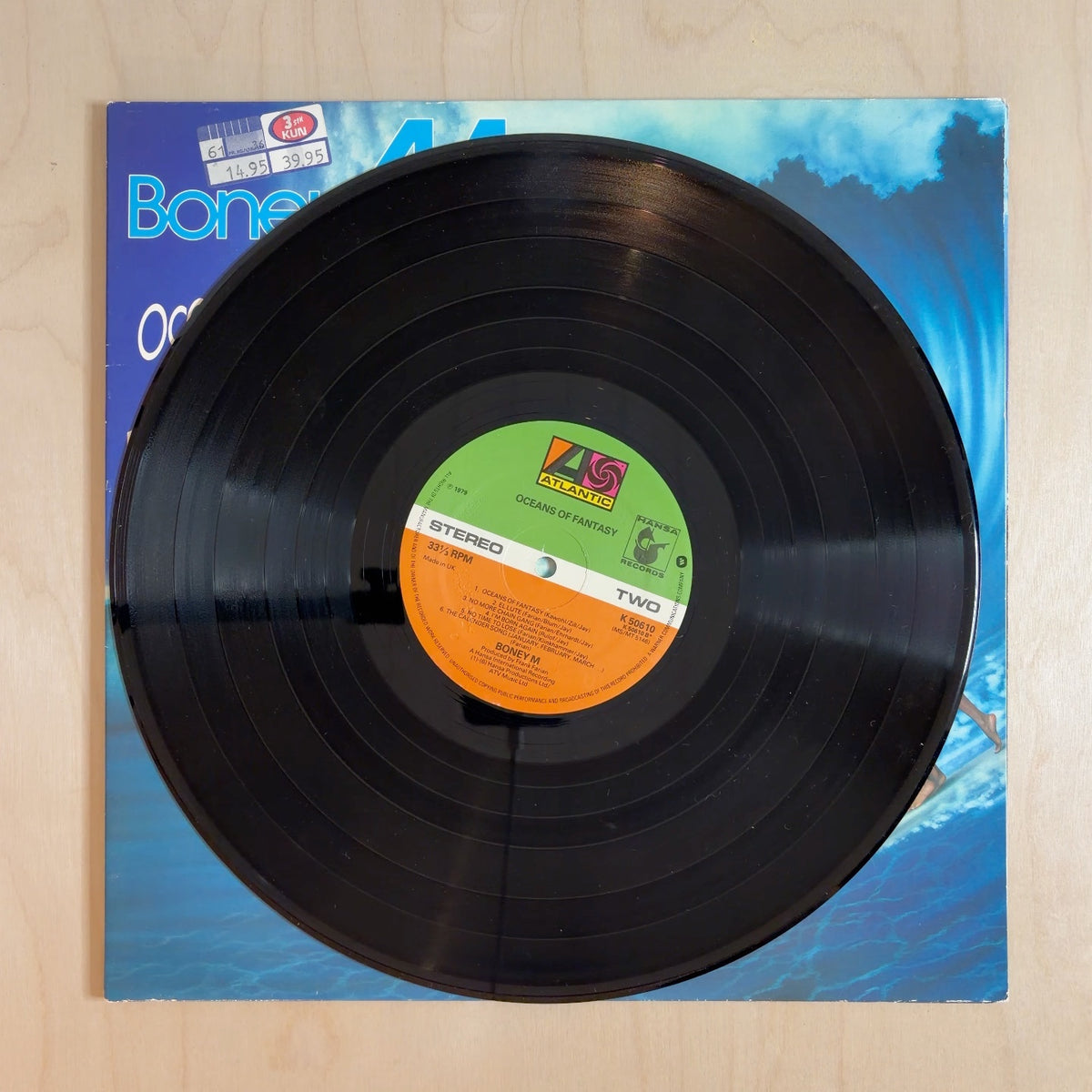Boney M. – Oceans Of Fantasy – record label