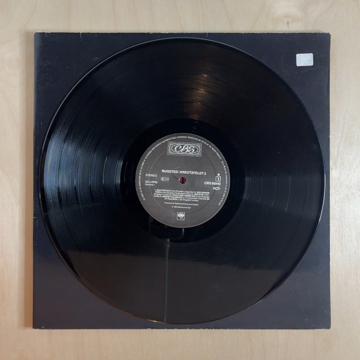 Rugsted/Kreutzfeldt – Rugsted Kreutzfeldt 3 – record label
