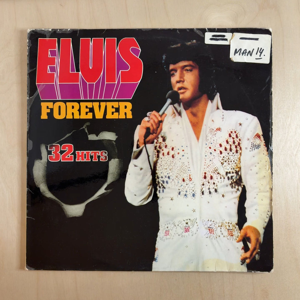 Elvis Presley – Elvis Forever (32 Hits) – front cover