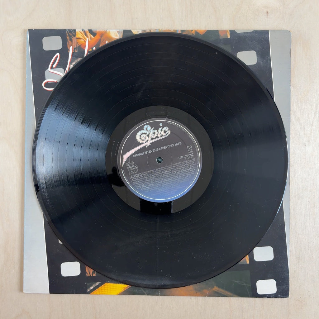Shakin' Stevens – Greatest Hits Vol. 1 – record label