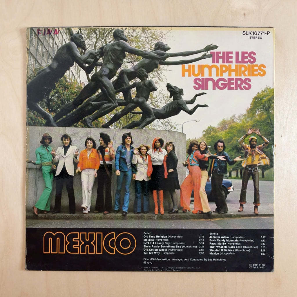 Les Humphries Singers – Mexico – back cover