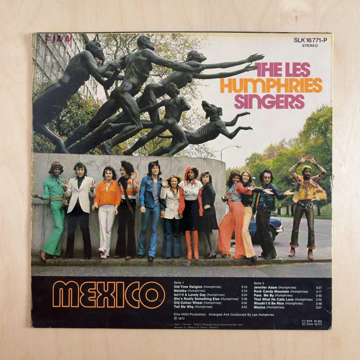 Les Humphries Singers – Mexico – back cover