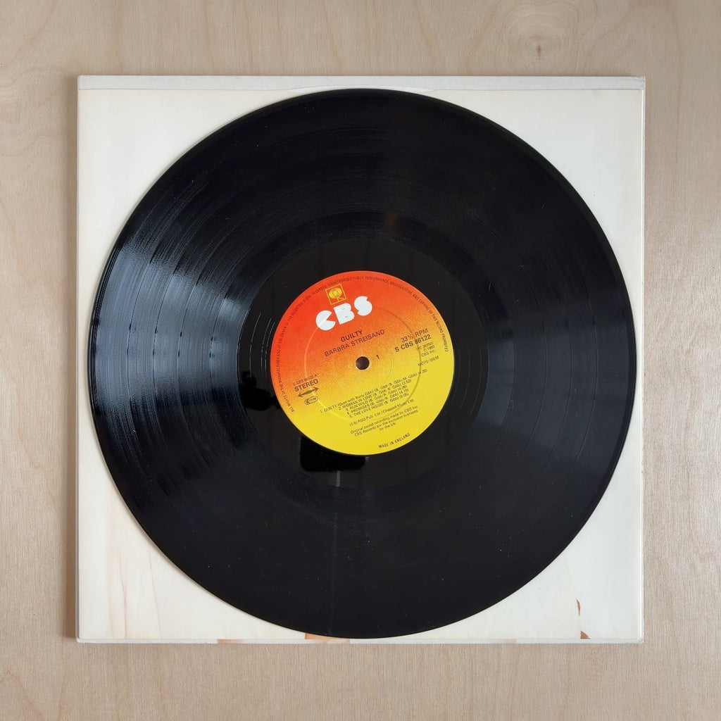 Barbra Streisand – Guilty – record label