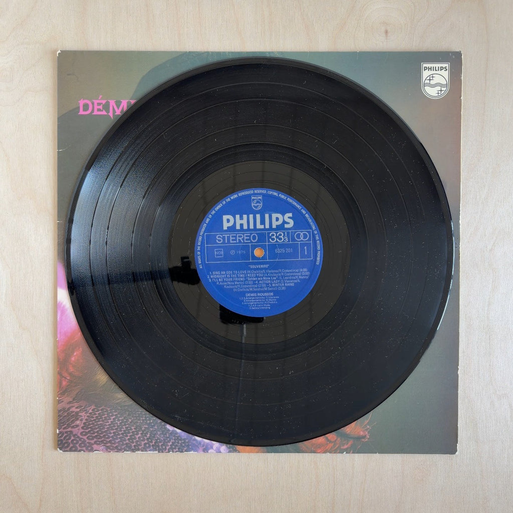 Demis Roussos – Souvenirs – record label
