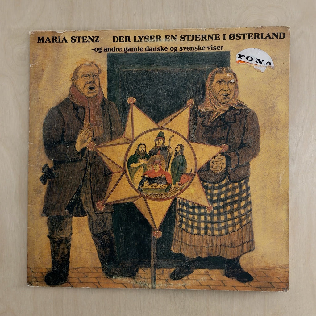 Maria Stenz – Der Lyser En Stjerne I Østerland - Og Andre Gamle Danske Og Svenske Viser – front cover